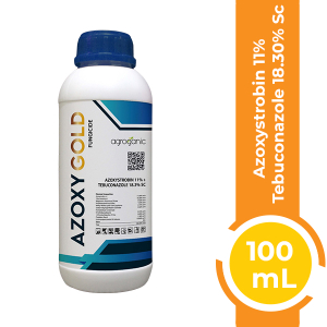 AZOXY GOLD (Azoxystrobin 11% + Tebuconazole 18.30% Sc)-100 mL