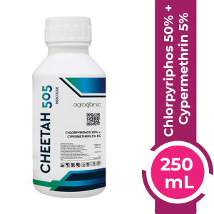 CHEETAH 505 (Chlorpyriphos 50% + Cypermethrin 5%)-250 mL