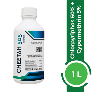 CHEETAH 505 (Chlorpyriphos 50% + Cypermethrin 5%)-1 L