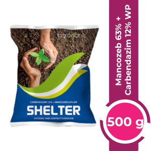 SHELTER (Mancozeb 63% + Carbendazim 12% WP)-500 g